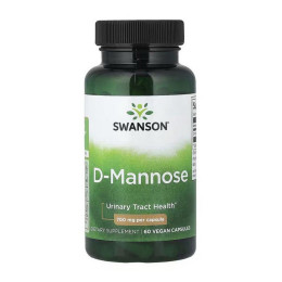 Swanson D-Mannose 700 mg (60 veg caps)