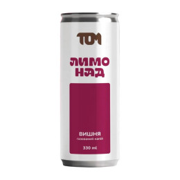 TOM peanut butter Лимонад (330 ml, вишня)