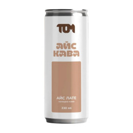 TOM peanut butter Айс Кава (330 ml, айс лате)