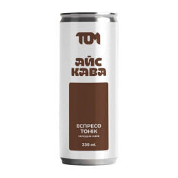 TOM peanut butter Айс Кава (330 ml, еспресо тонік)