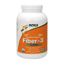 NOW Organic Fiber-3 (454 g)
