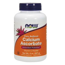 NOW Calcium Ascorbate (Vitamin C powder) (227 g, pure)