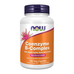 Coenzyme B-Complex With Alpha Lipoic Acid and CoQ10 - 120 vcaps Now Foods