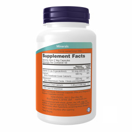 Coral Calcium Plus Mag, D - 100 vcaps Now Foods