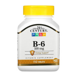 B-6 100 mg - 110 tabs 21st Century