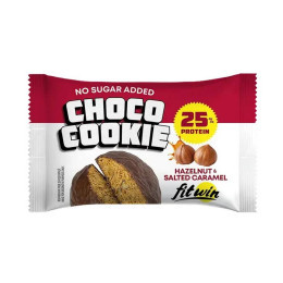 Choco Cookie 25% - 10x40g Hazelnut Salted Caramel FitWin