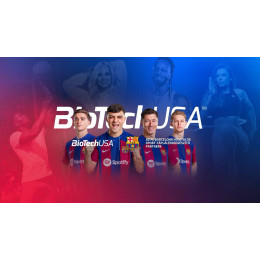 Шейкер Biotech Shaker FC Barcelona BiotechUSA 600 мл, Blue BioTech