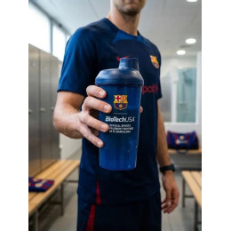 Шейкер Biotech Shaker FC Barcelona BiotechUSA 600 мл, Blue BioTech