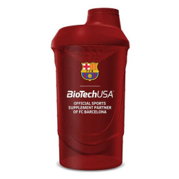 Шейкер Shaker FC Barcelona BiotechUSA 600 мл, Red BioTech