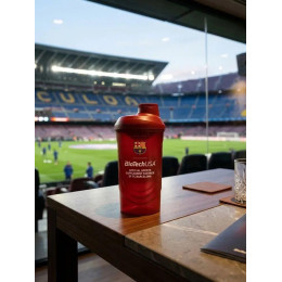 Шейкер Shaker FC Barcelona BiotechUSA 600 мл, Red BioTech