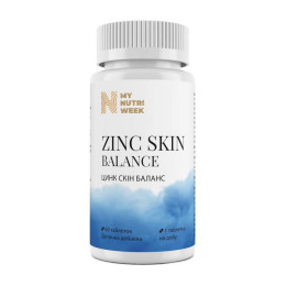 My Nutri Week Zinc Skin Balance (60 tabs)