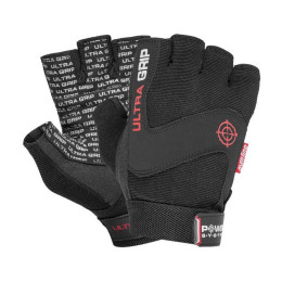 Power System Ultra Grip Gloves Black 2400BK (M size)