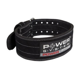 Power System Powerlifting Belt 3800BK Black (M size)