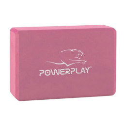 PowerPlay Yoga Brick PP4006 (1 brick, pink)