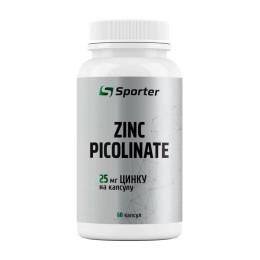 Sporter Zinc Picolinate 25 mg (60 caps)