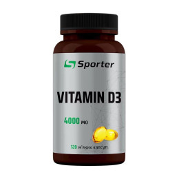 Sporter Vitamin D3 4000 IU (120 sgels)