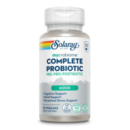 Mycrobiome Complete Probiotic Mood - 30 vcaps Solaray