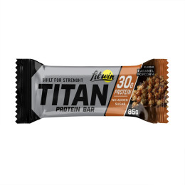TITAN BAR - 9x85g Caramel Popcorn FitWin