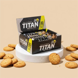 TITAN BAR - 9x85g Creamy cookies FitWin
