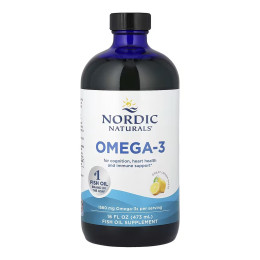 Omega-3 - 473ml Lemon Nordic Naturals
