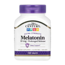 Melatonin 10 mg Prolonged Release - 120 tabs 21st Century