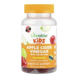 Apple Cider Vinegar with the Mother Kids - 60 gummies Lifeable