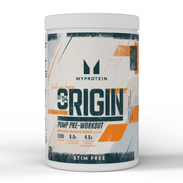 Origin Pre Workout Stim-Free Sour - 30 serv Orange & Mango Myprotein