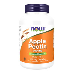 Apple Pectin 700mg - 120 vcaps Now Foods
