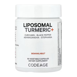 Liposomal Turmeric+ - 90 vcaps Codeage