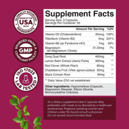 Підтримка при менопаузі Nature's Craft Menopause Support, 75 Capsules
