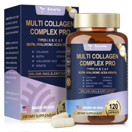 Комплекс колагену Totaria Health Multi Collagen Complex 120 caps 40 serv