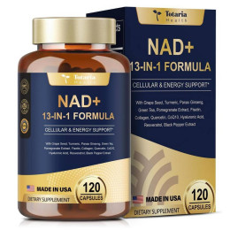Нікотинамід Totaria Health NAD+ 120 caps 60 serv
