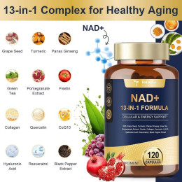 Нікотинамід Totaria Health NAD+ 120 caps 60 serv