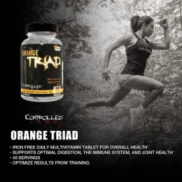 Мультивітамінний комплекс Controlled Labs Orange Triad Multi-Vitamin Joint, Digestion & Immune Formula 180 таблеток Controlled Labs