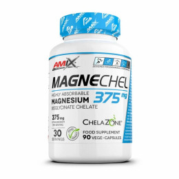 ChelaZone MagneChel Magnesium Bisglycinate Chelate 90 caps Amix Nutrition