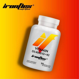 Вітамін D3 + K2 IronFlex Vitamin D3 4000 + K2 90 softgel IronFlex
