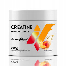 Креатин моногідрат IronFlex Creatine Monohydrate 300 g (Peach) IronFlex