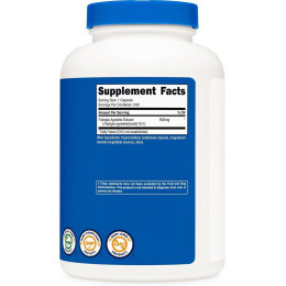 Фадогія агрестис Nutricost Fadogia Agrestis 600 mg 240 Capsules