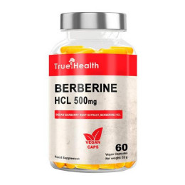Берберін гідрохлорид True Health Berberine HCL 500 мг 60 капсул