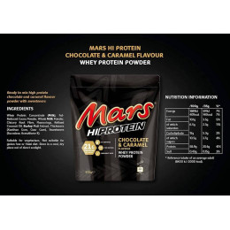 Протеїн Mars Nutrition Hi Protein Mars 455 г, Chocolate & caramel Mars