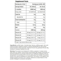 Жироспалювач Amix Nutrition Carnitine 100.000 1000 мл, Mango-Coconut Amix Nutrition
