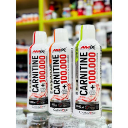 Жироспалювач Amix Nutrition Carnitine 100.000 1000 мл, Green Apple Amix Nutrition
