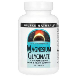 Гліцинат магнію Source Naturals Magnesium Glycinate 60 таблеток Source Naturals