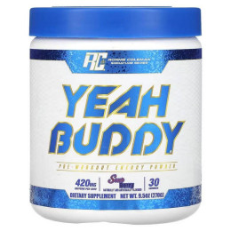 Передтренувальний комплекс Ronnie Coleman Yeah Buddy, Pre-Workout Energy Powder 270 g (Sour Berry) Ronnie Coleman