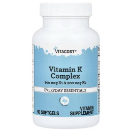 Vitamin K Complex, 90 Softgels Vitacost