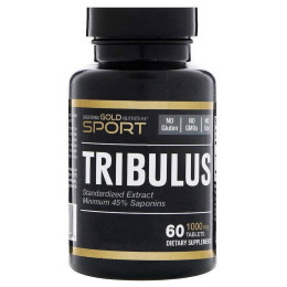 Tribulus Standardized Extract 1000 mg 60 Tablets California Gold Nutrition