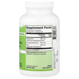 Mangosteen, Pomegranate & Noni, 180 Capsules Vitacost
