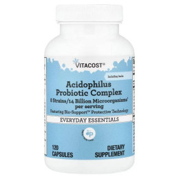 Acidophilus Probiotic Complex, 120 Capsules Vitacost