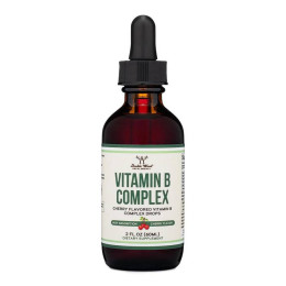 Комплекс вітамінів групи B Double Wood Supplements Vitamin B Complex Drops, 60 ml