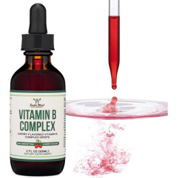 Комплекс вітамінів групи B Double Wood Supplements Vitamin B Complex Drops, 60 ml